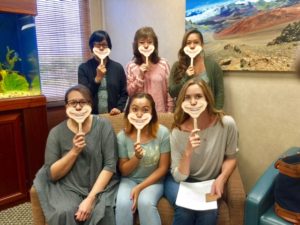 The dental office of Dr Carter getting great OSHA training on Maui